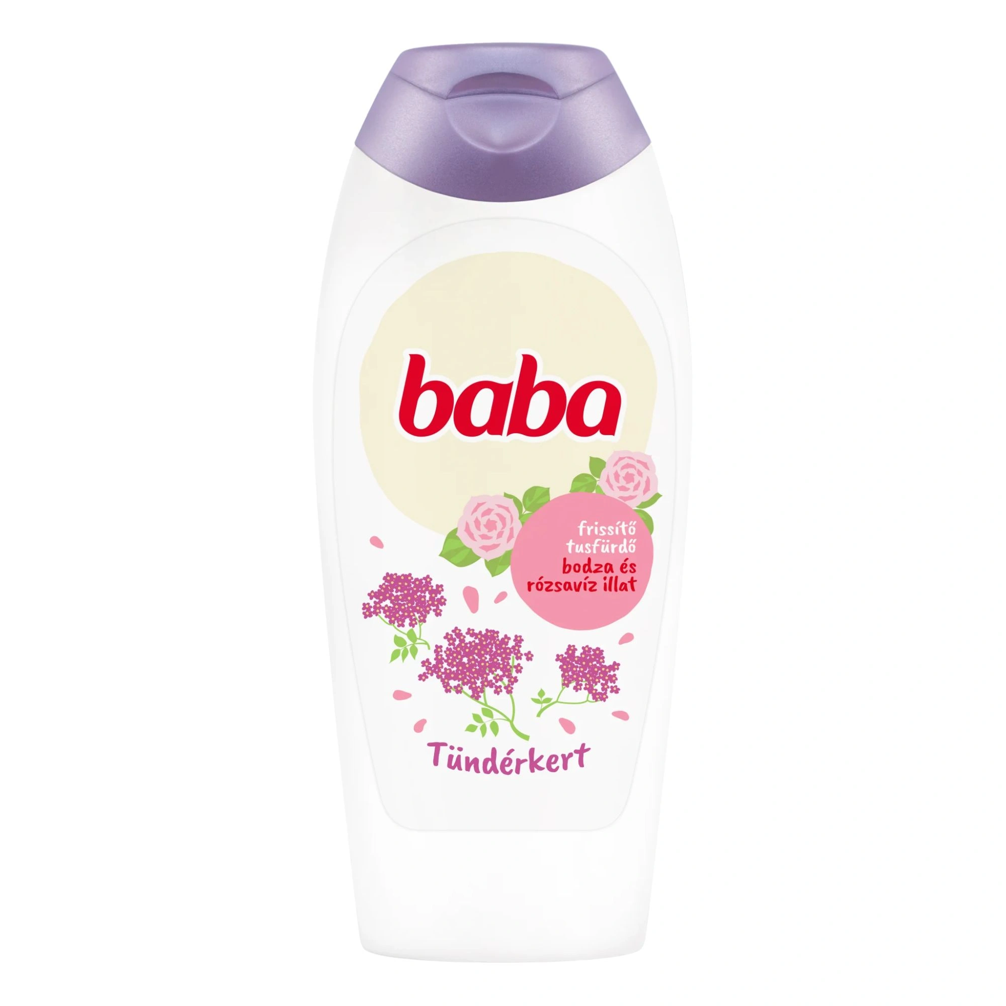Baba Shower Gel Elderflower & Rose Water 400m / 13.5 fl o