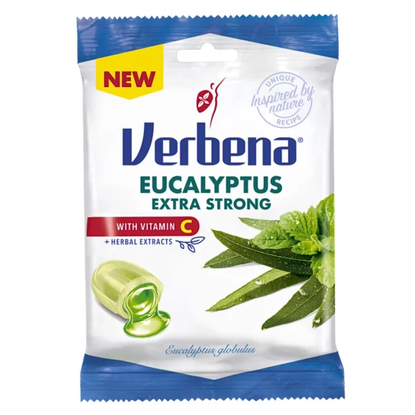 Verbena Eucalyptus Extra Strong Filled Candy 60g / 2.1oz