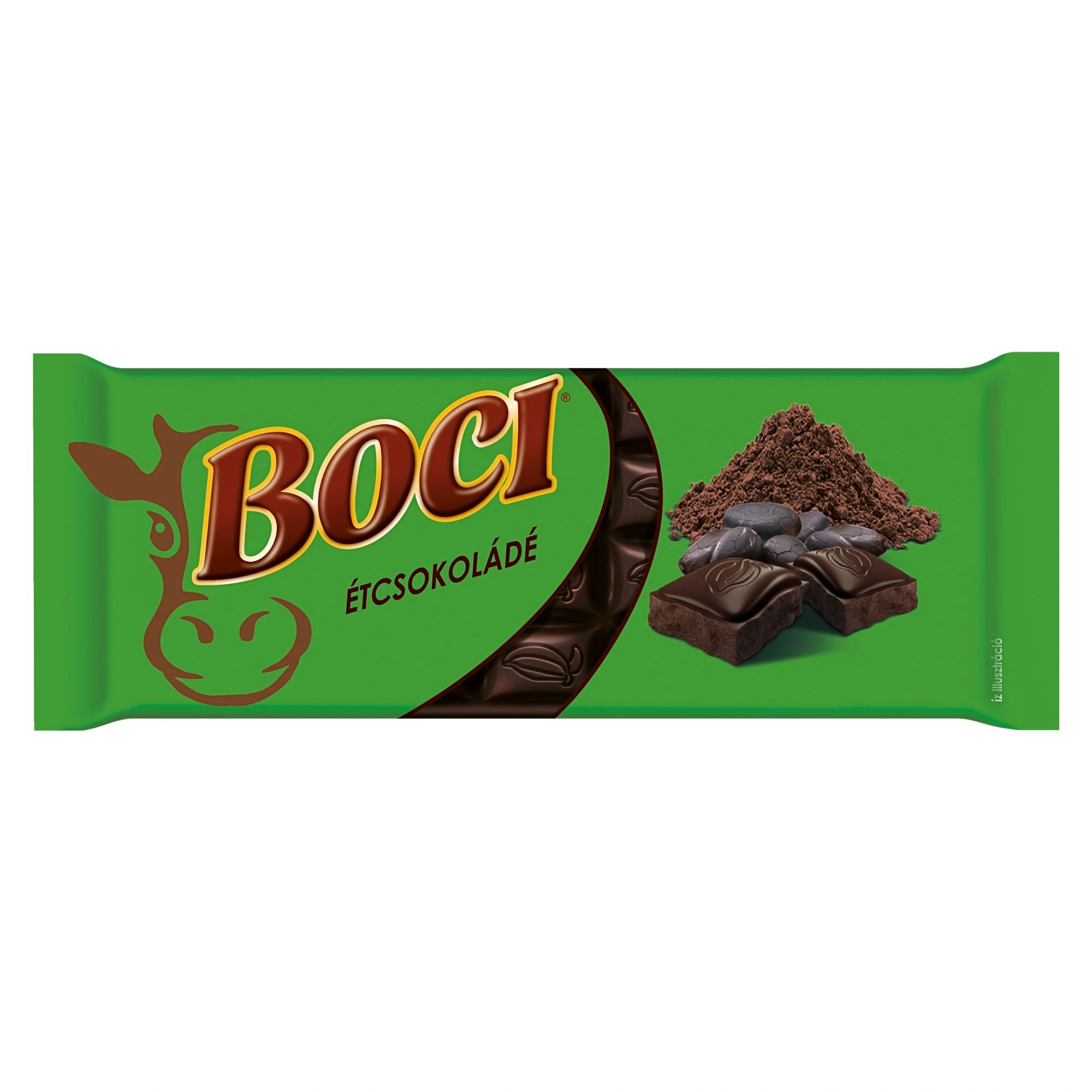 BOCI Plain Dark Chocolate 90g / 3.2oz