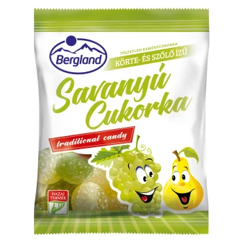 Bergland Sour Candy – Pear-Grape 70g / 2.5oz
