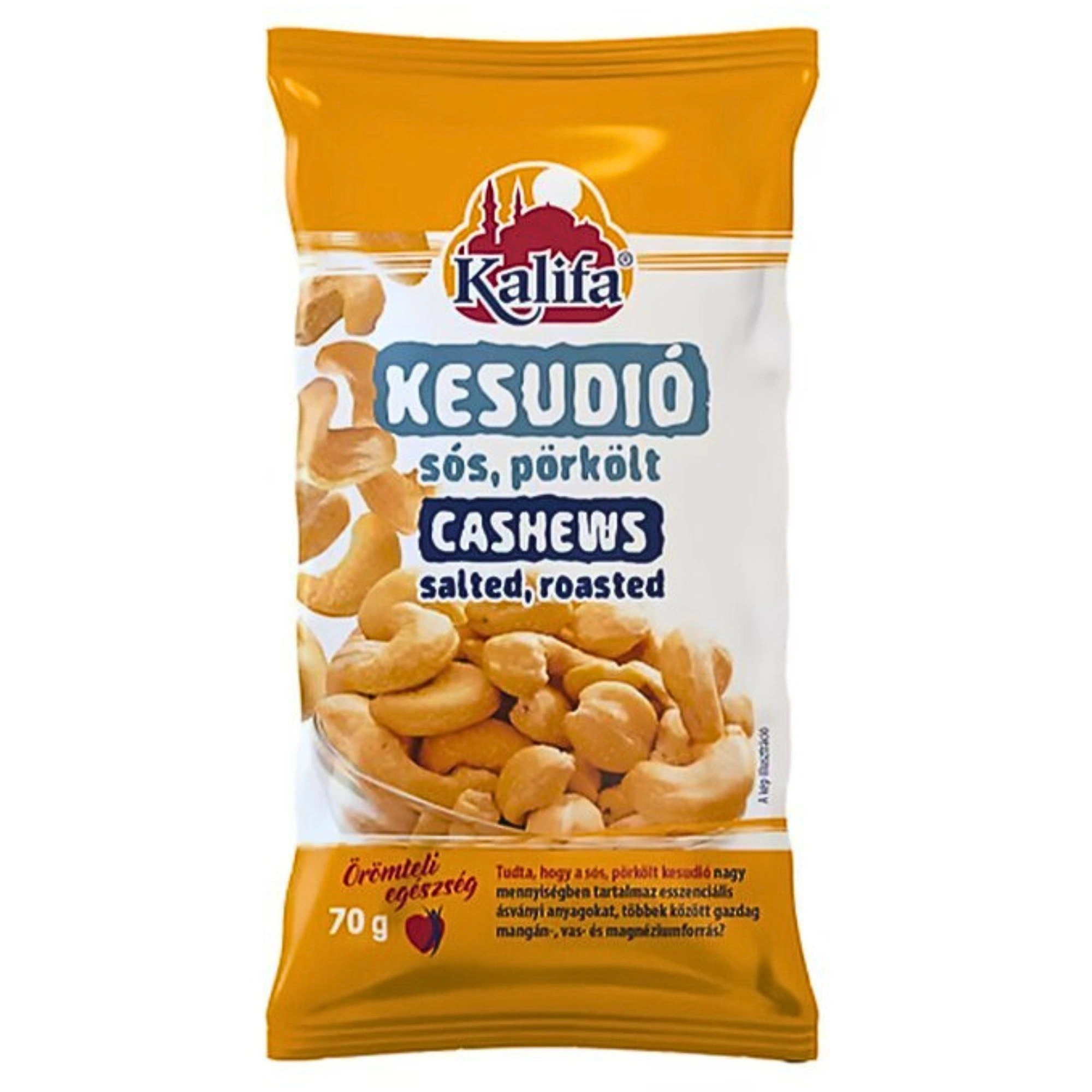 Kalifa Cashew Salted, Roasted 70g / 2.5 oz