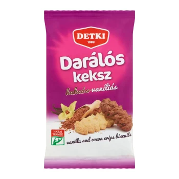 DETKI Crisp Biscuits Cocoa-Vanilla Flavor – Darálós Keksz 200g / 7oz