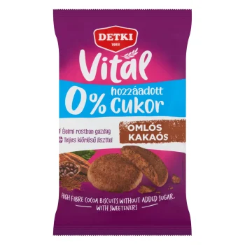 Detki Diabetic Cocoa Household Biscuit 180g / 6.35oz