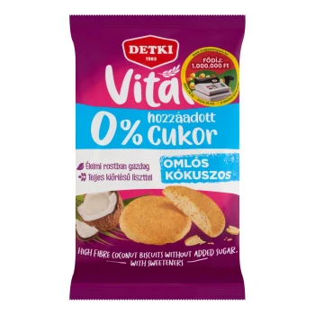 Detki Diabetic Coconut Tea Biscuit 180g / 6.35oz