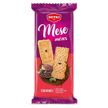 Detki Tale Honey Linzer Cocoa Biscuit 180g / 6.35oz