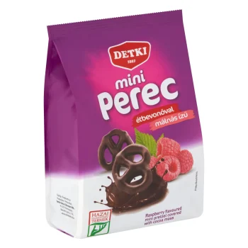 Detki Mini Pretzel Raspberry Biscuit 160g / 5.64oz