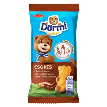 Győri Édes Dörmi Chocolate Sponge Cake Biscuit 30g / 1.1oz