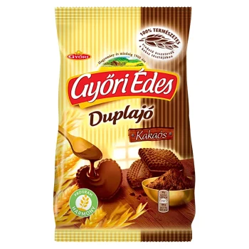 Győri Édes Double-Dipped Cocoa Biscuit 150g / 5.3oz