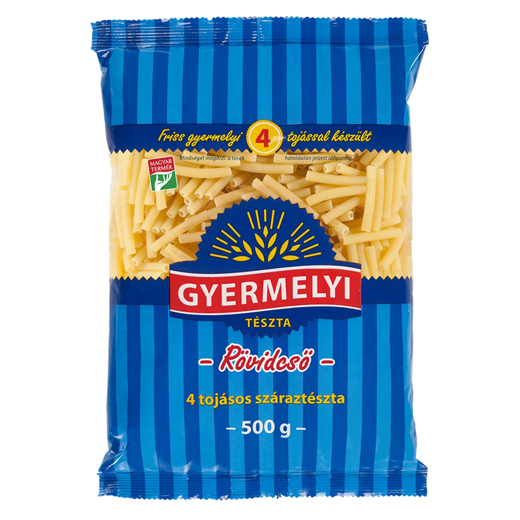 Gyermelyi 4-Egg Noodles - Rövidcső 500g / 17.64oz