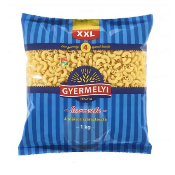 Gyermelyi 4-Egg Noodles - Szarvacska 1kg / 35.27oz