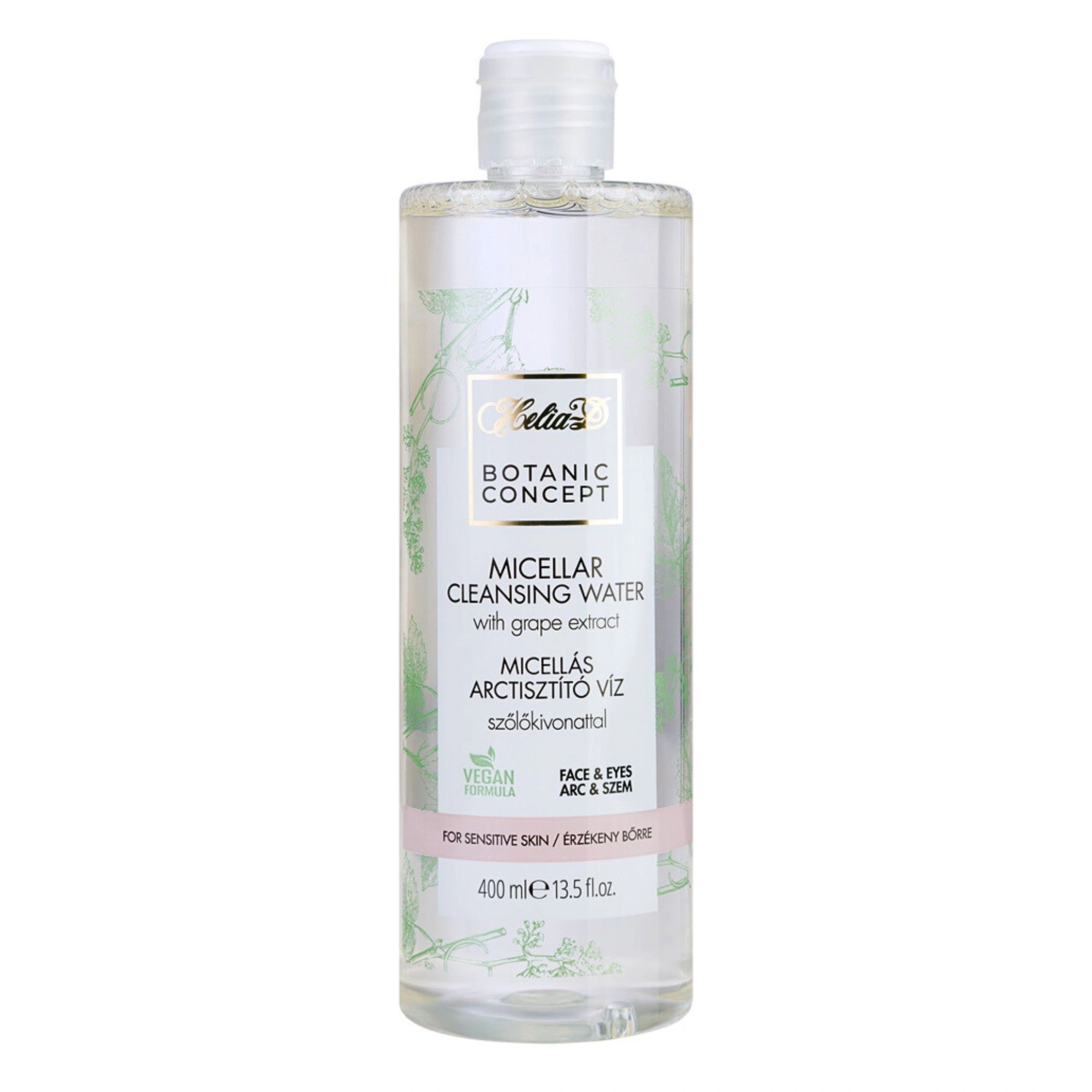 Helia-D BC Micellar Water 400ml Grape Extract 400ml / 13.53oz