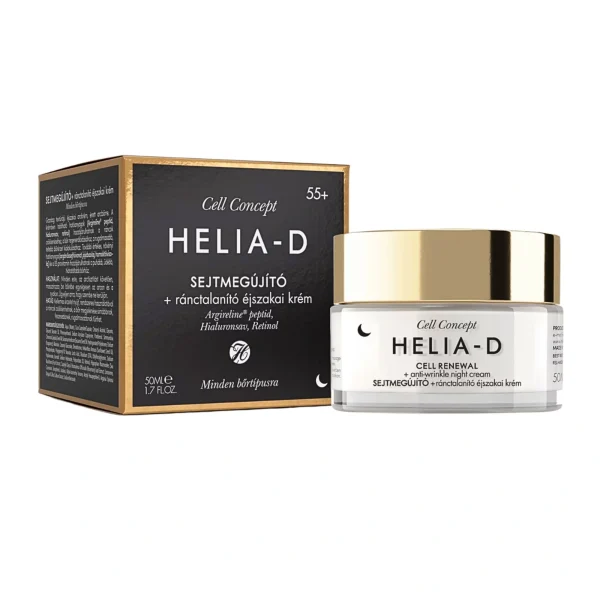 Helia-D Cell Concept Rejuvenating + Anti-Wrinkle Night Cream 55+ 50ml / 1.69oz