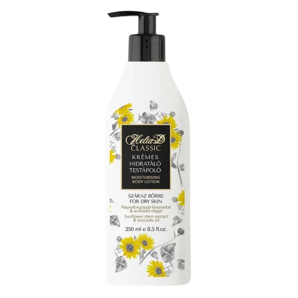 Helia-D Classic Creamy Body Lotion for Dry Skin 250ml / 8.45oz
