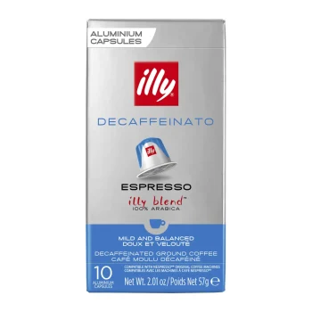 Illy Nespresso Compatible Decaffeinated Coffee Capsules – 10pcs