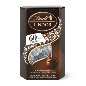 Lindt LINDOR Dark 60% Chocolate Truffles 200g / 7oz