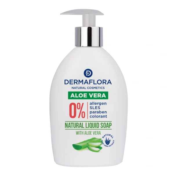 Dermaflora Liquid Soap - Aloe Vera  400ml /13.5 fl oz