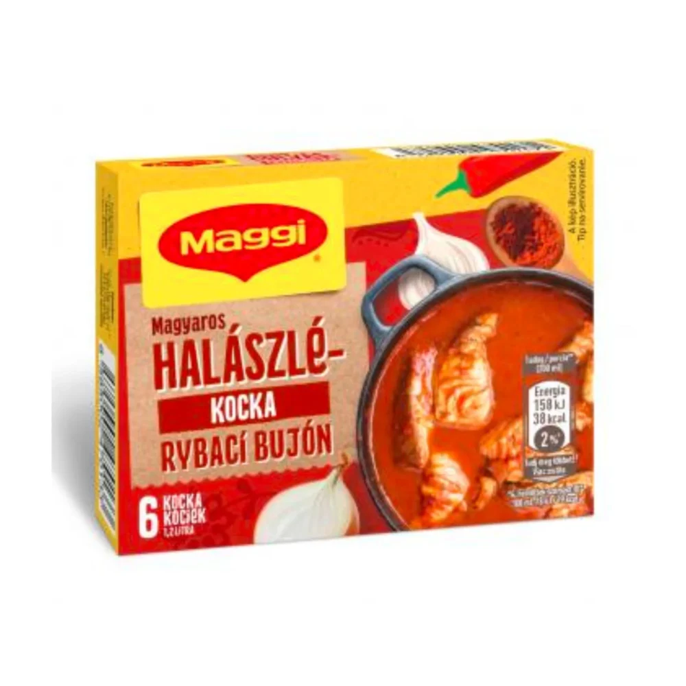 MAGGI Fish Soup Spice Cube – Halászlé Kocka 60g / 2.1oz