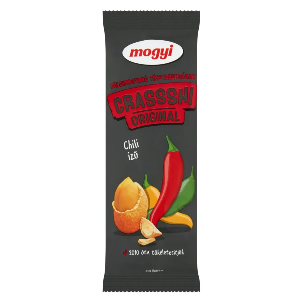 MOGYI Crasssh! Crunchy Coated Peanuts Chili Flavor 60g / 2.1oz