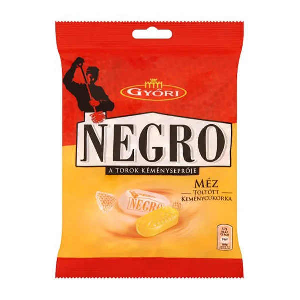 Mézes Negro Real Honey Syrup Filled Hard Candy 79g / 2.8oz