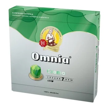 Omnia Nespresso Compatible Coffee Capsules 20pcs – Espresso Crema