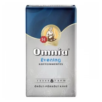 Douwe Egberts Omnia Evening Decaffeinated Premium Ground Coffee 250g / 8.8oz