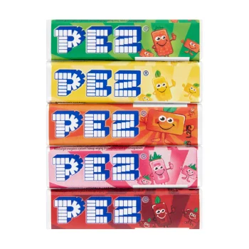 PEZ Candy Mixed Fruit Flavor – PEZ cukorka 8.5g / 0.3oz