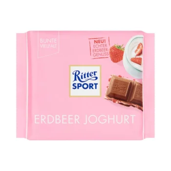 Ritter SPORT Strawberry Yogurt Chocolate Bar 100g / 3.5oz