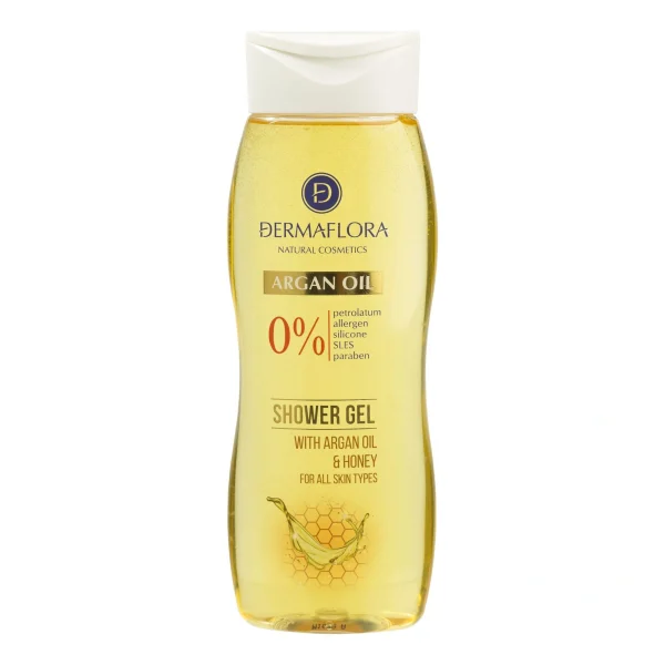 Dermaflora Shower Gel - Argan Oil 250ml / 8.45 fl oz