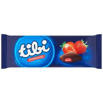 Tibi Dark Chocolate Filled with Strawberry Cream 90g / 3.1oz