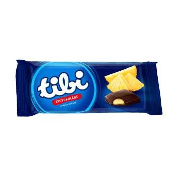 TIBI Chocolate Bar with Pineapple Cream Filling 90g / 3.5oz