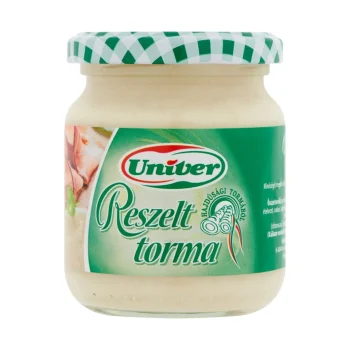 Univer Grated Horseradish – Erős Reszelt Torma 190g / 6.7oz