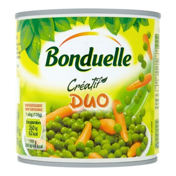 Bonduelle Green Peas & Baby Carrots Mix 400g / 14.1oz