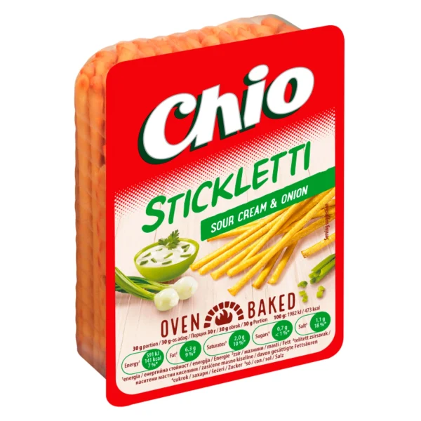Wolf Chio Stickletti Onion & Sour Cream Flavor 80g / 2.82oz