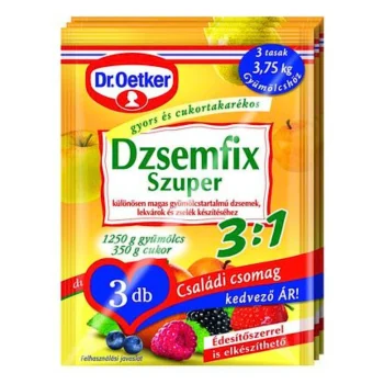 Dr. Oetker Super Jam Fix 3:1 3x25g / 2.6oz