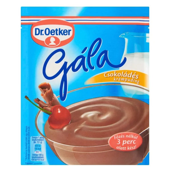 Dr. Oetker Gala Cream Pudding Chocolate 104g / 3.67oz