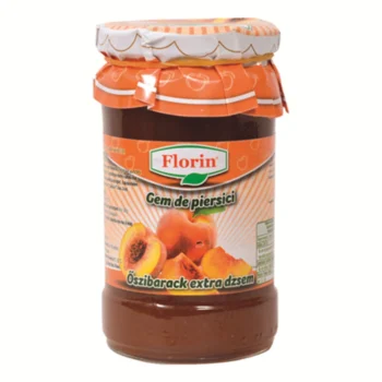 Florin Peach Jam 375g / 11.14oz