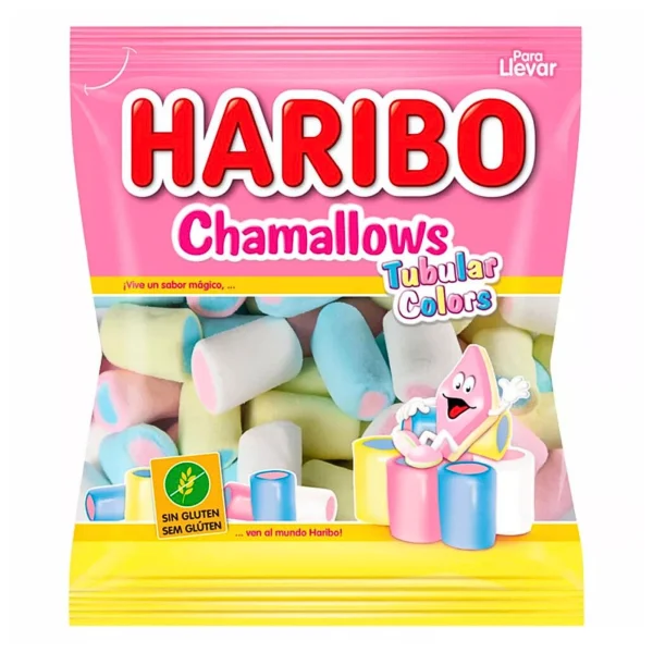 Haribo Chamallows Tubular Colors 90g / 3.17oz
