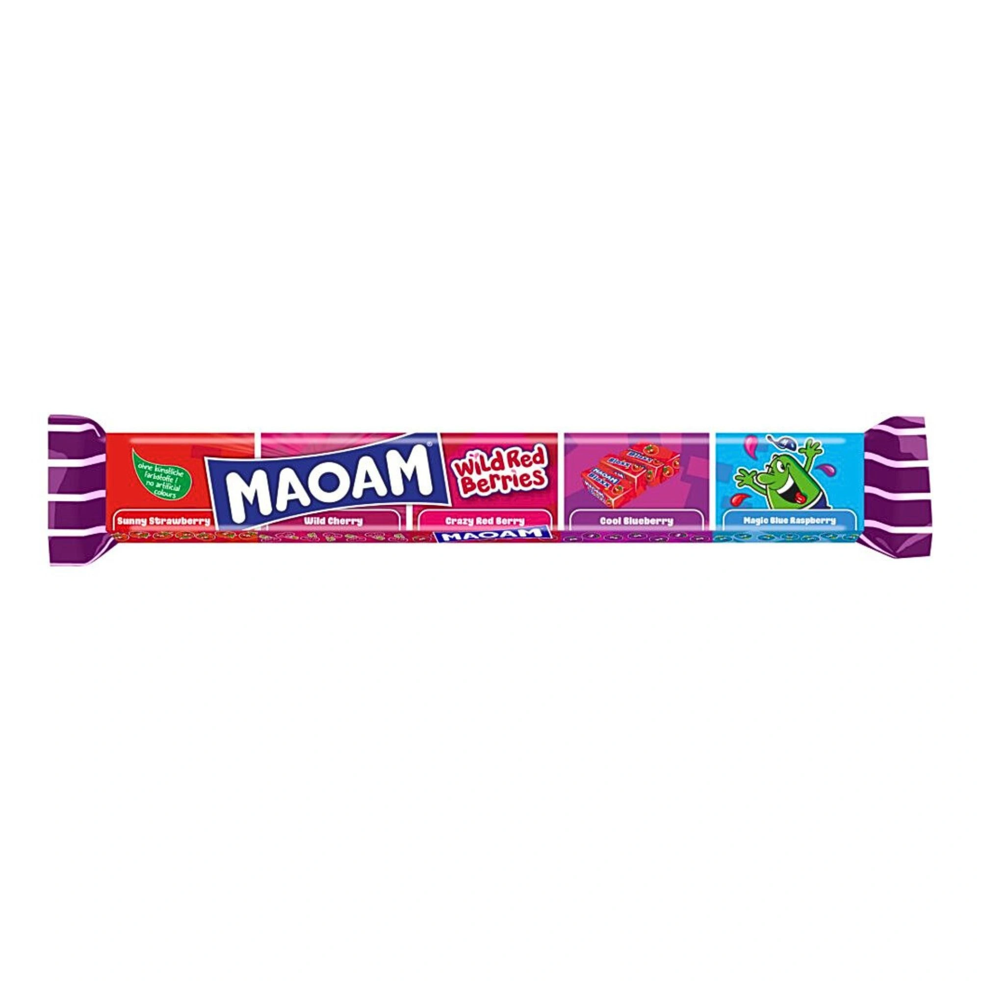 Haribo Maoam Wild Red Berries 5x22g / 3.88oz