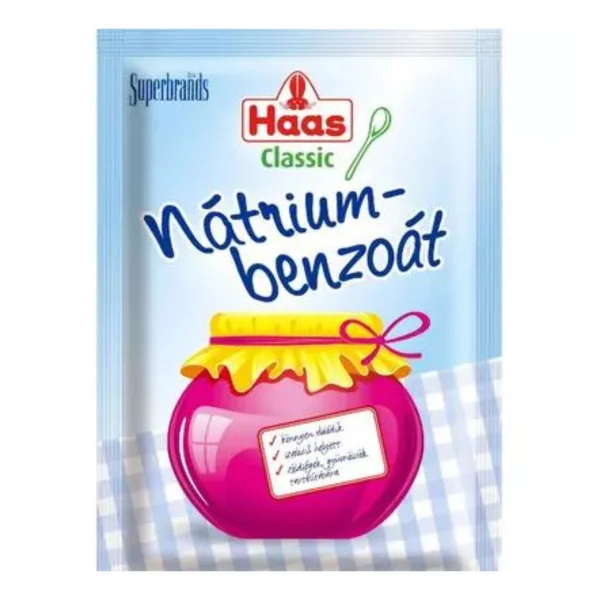 Haas Sodium Benzoate 15g / 0.53oz