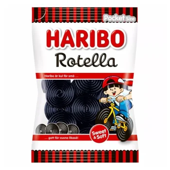 Haribo Rotella Licorice 80g / 2.82oz