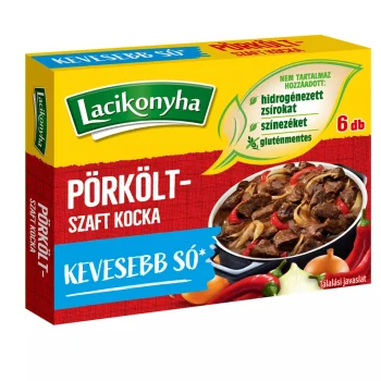 Lacikonyha Stew Sauce Flavoring Cube 60g / 2.12oz