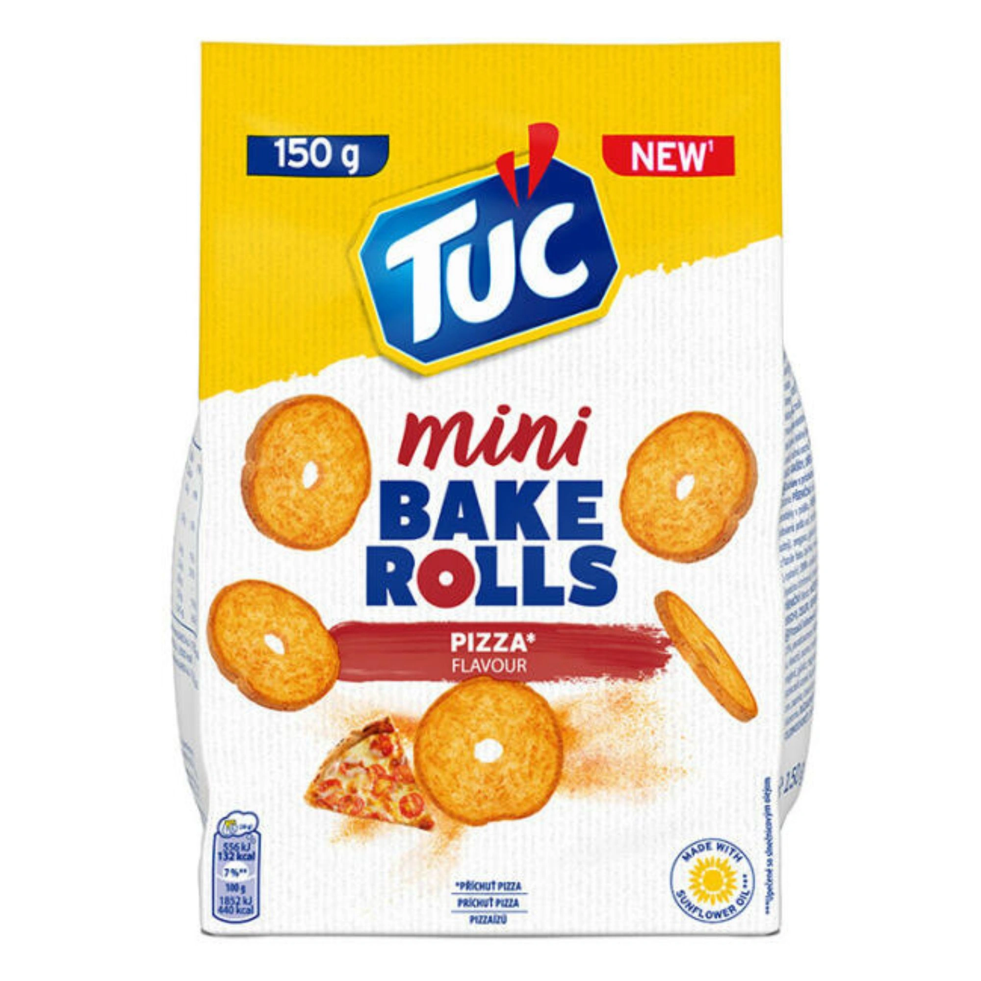 TUC Mini Bake Rolls Pizza 150g / 5.29oz