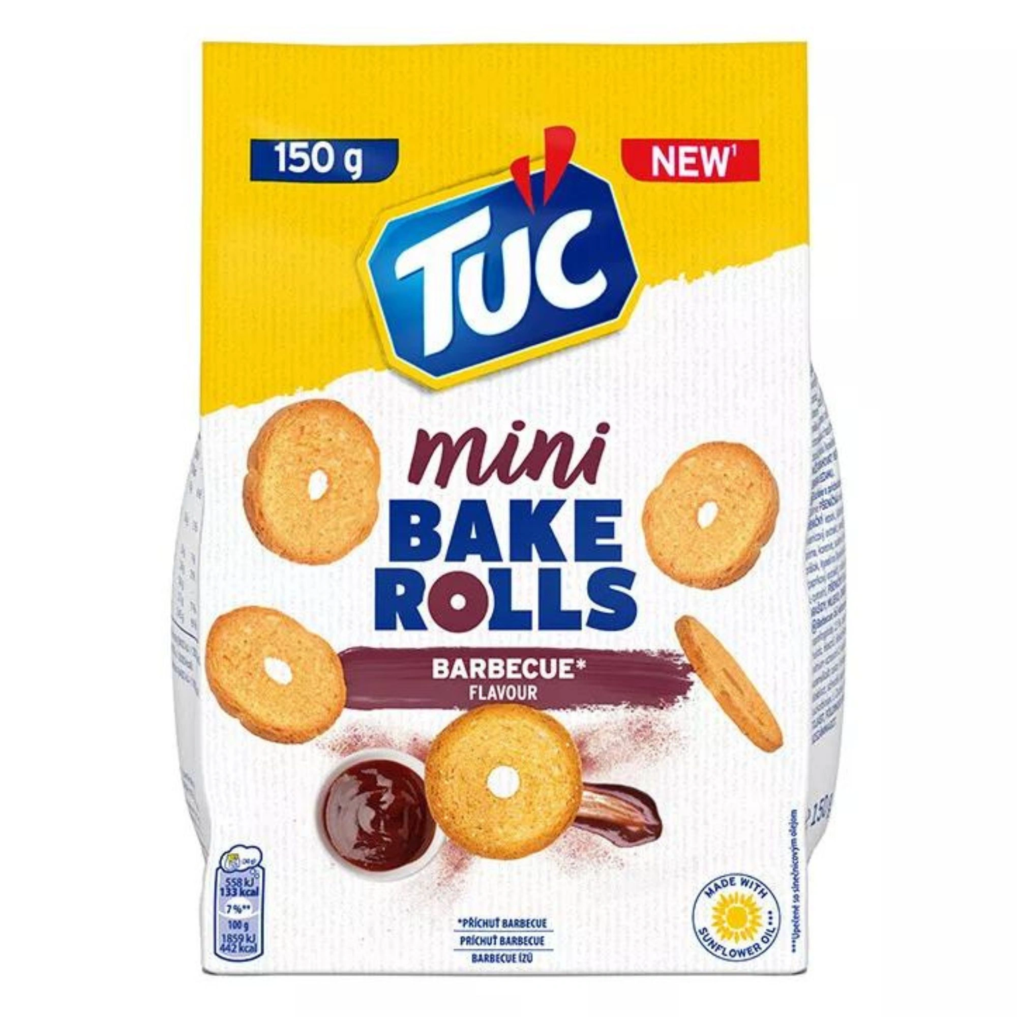 TUC Mini Bake Rolls Barbecue 150g / 5.29oz