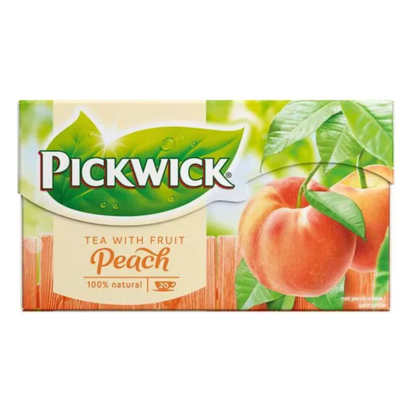 Pickwick Black Tea Peach 20x1.5g / 1.06oz