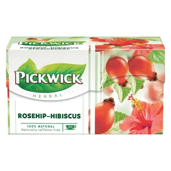 Pickwick Herbal Tea Rosehip Hibiscus 20×2.5g / 1.76oz