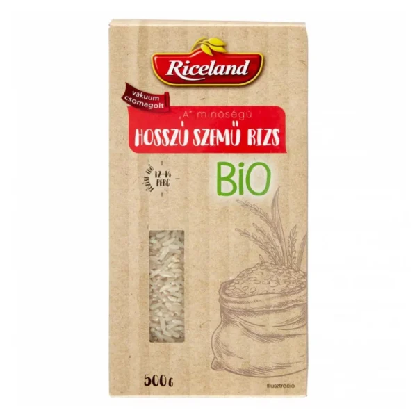 Riceland Organic 'A' Rice 500g / 17.6oz