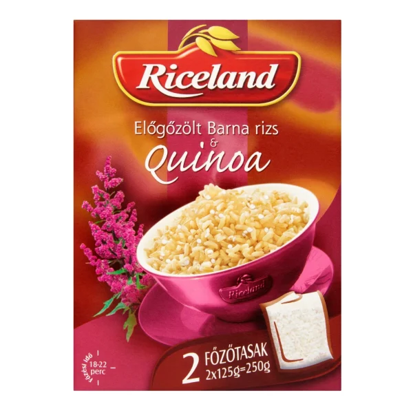 Riceland Parboiled Brown Rice & Quinoa 250g / 8.8oz