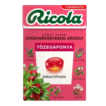 Ricola Cranberry – Tőzegáfonya 40g / 1.41oz