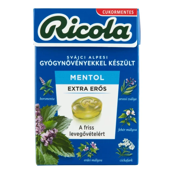 Ricola Extra Strong Menthol 40g / 1.41oz