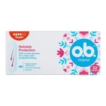 o.b. Original Blossom Tampons Super 32pcs